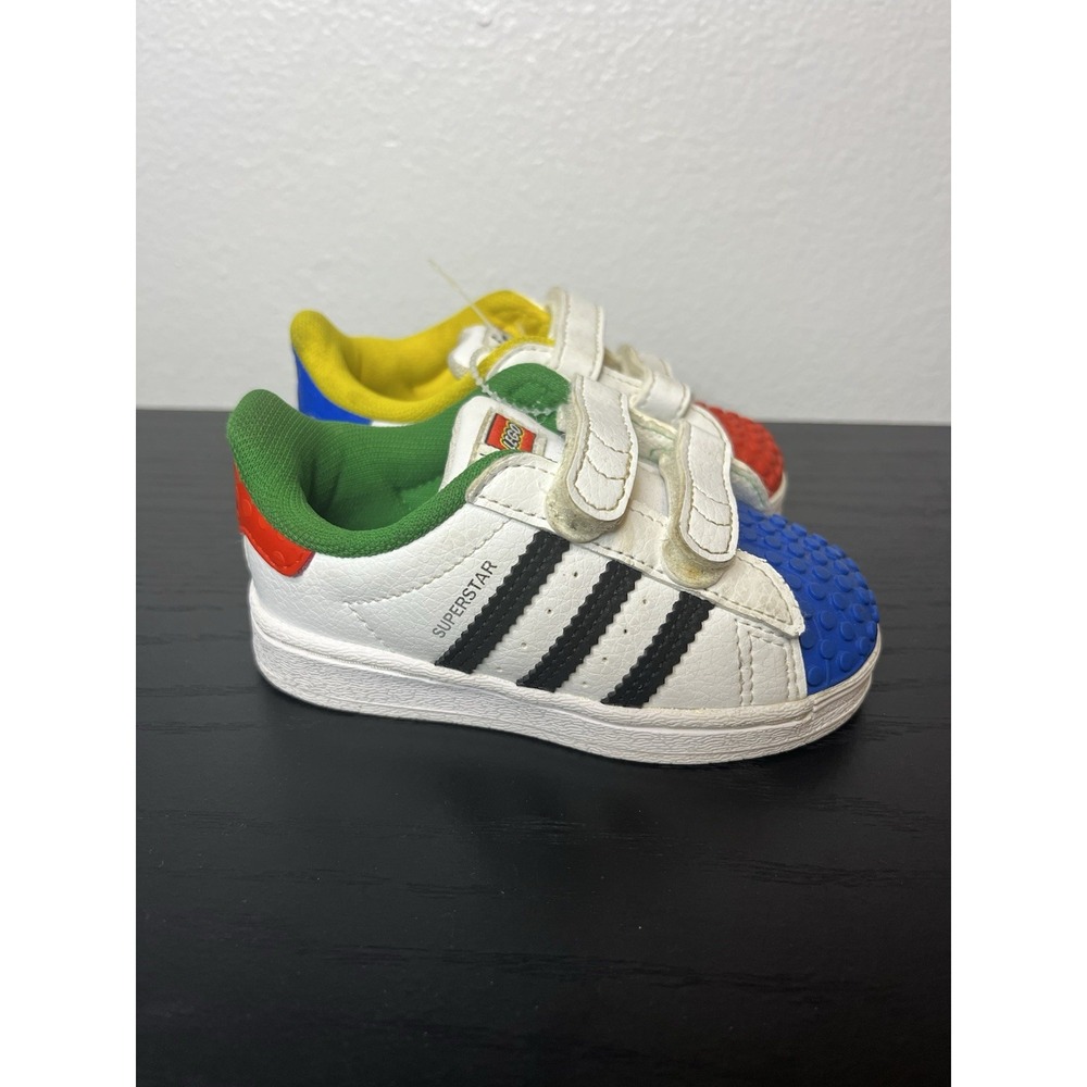 Lego Adidas Superstar Child Size 5C - Picture 2 of 6